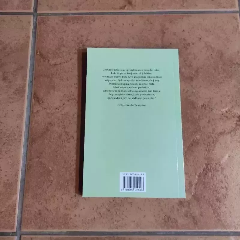 Žmogus, kuris buvo Ketvirtadienis: košmaras - Gilbert Keith Chesterton, knyga 3