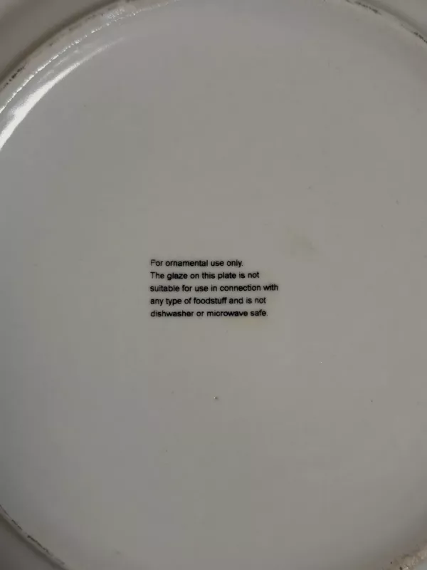 Dekoratyvinė kalėdinė lėkštė - , namai ir interjeras 5