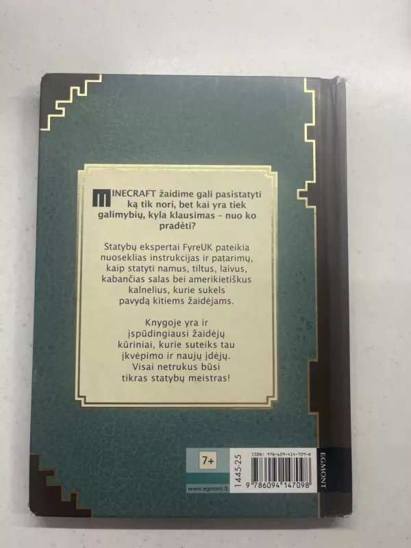 minecraft kaip viską pastatyti - Matthew Needler, knyga 3