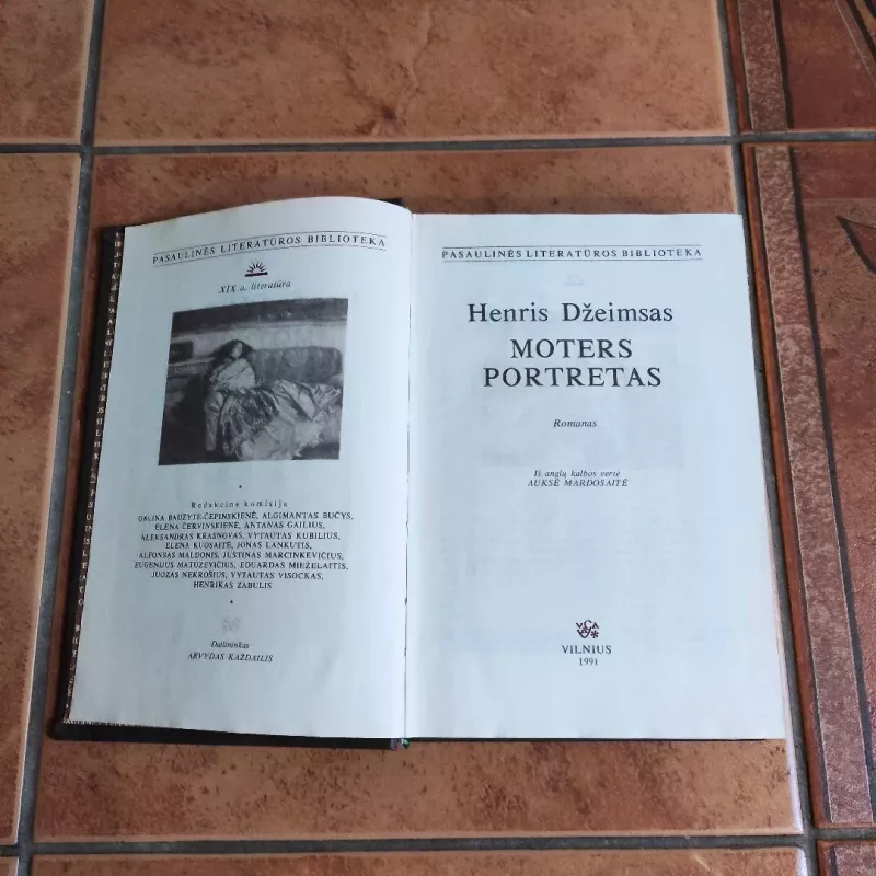 Moters portretas - Henris Džeimsas, knyga 2