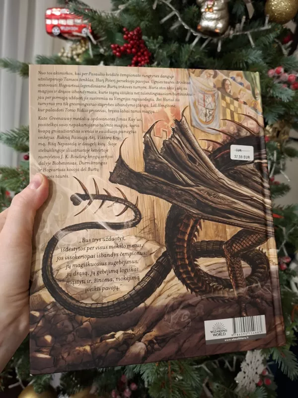 Haris Poteris ir Ugnies taurė. Iliustruotas leidimas - J.K.Rowling, knyga 3