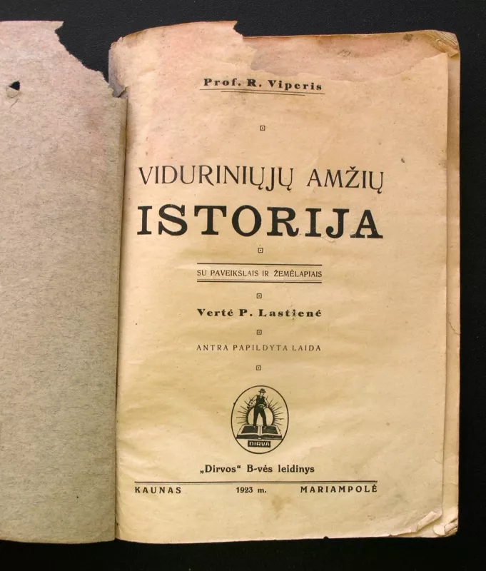 Viduriniųjų amžių istorija - prof. R. Viperis, knyga 3