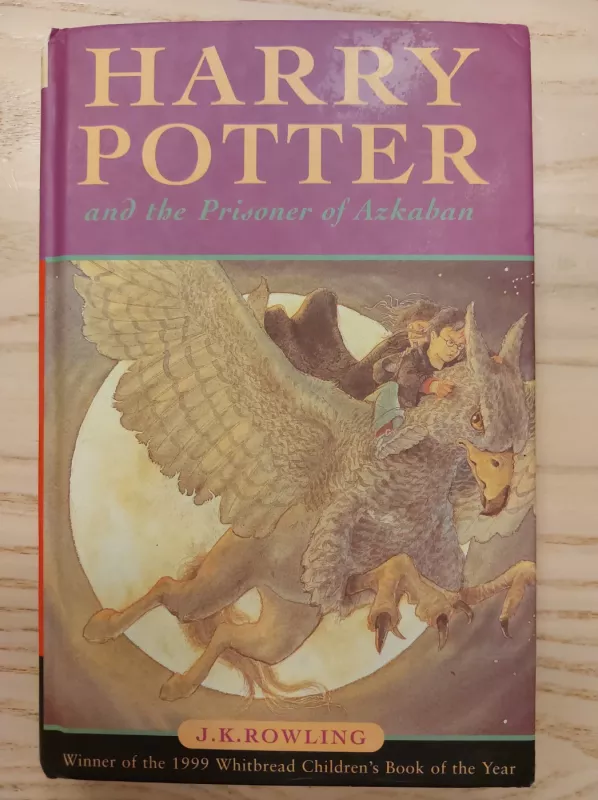 Harry Potter and the Prisoner of Azkaban FIRST BRITISH EDITION - Rowling J. K., knyga 2