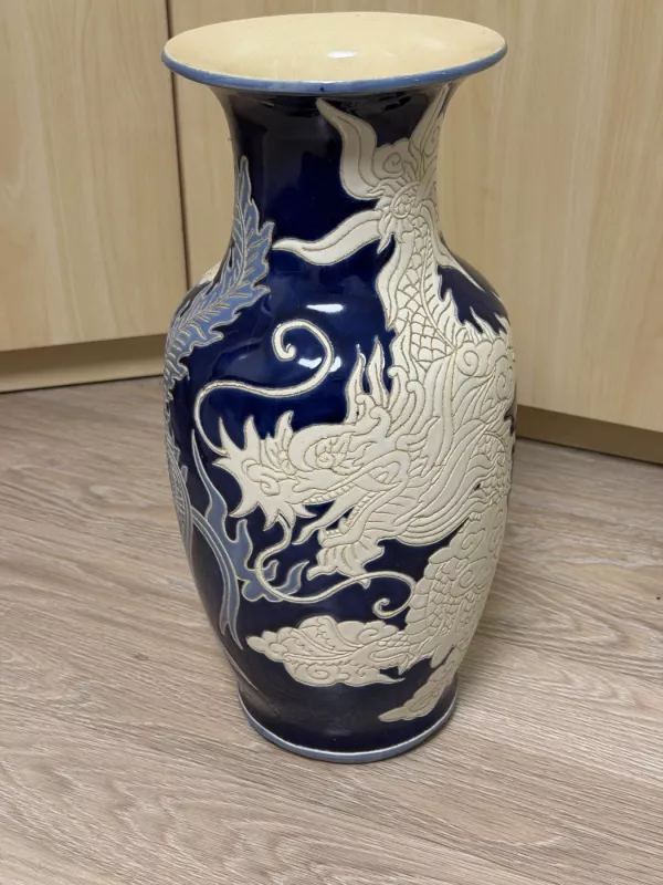 Azijos stiliaus keramikinė vaza - , namai ir interjeras 2