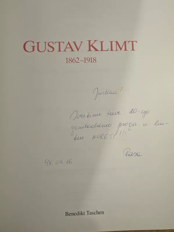 Klimt - Autorių nėra, knyga 3