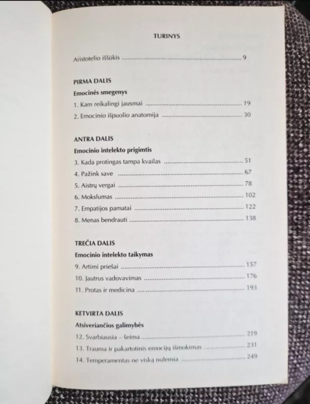 Emocinis intelektas - Daniel Goleman, knyga 5