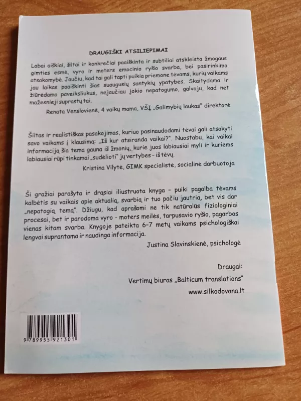 Iš kur atsiranda vaikai - Rasa Andrikienė , knyga 3