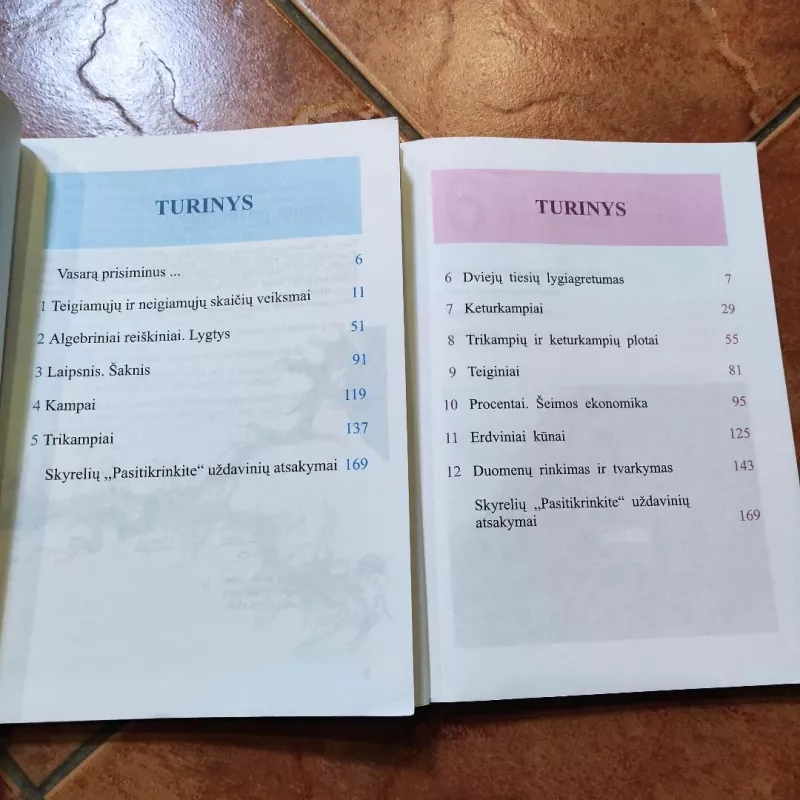 Matematika 7. Vadovėlis 7 klasei. I ir II dalys - Autorių kolektyvas (įvairūs), knyga 6