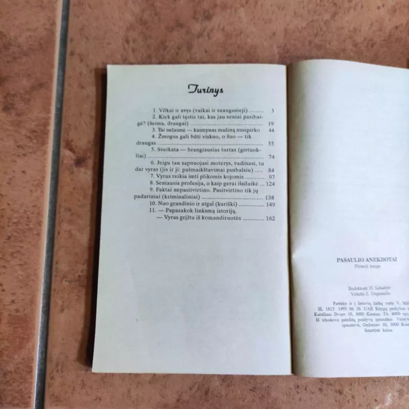 Pasaulio anekdotai - Algimantas Miškinis, knyga 6