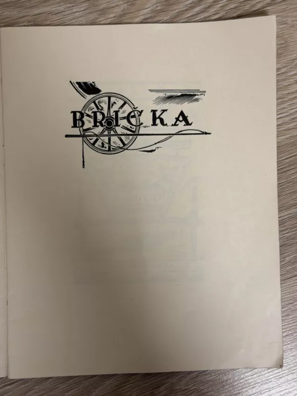 Knyga Brička Aišbė - A. Kriščiūnas, knyga 4