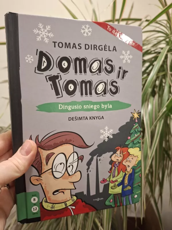 Domas ir Tomas. Dingusio sniego byla. 10 knyga - Tomas Dirgėla, knyga 2