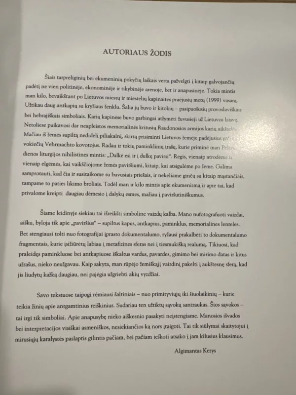 Kapinaitės: transcendencijos link - A. Kezys, knyga 3