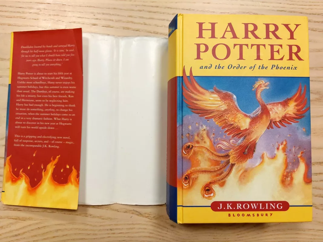 Harry Potter and the Order of the Phoenix (First Edition) - Rowling J. K., knyga 3