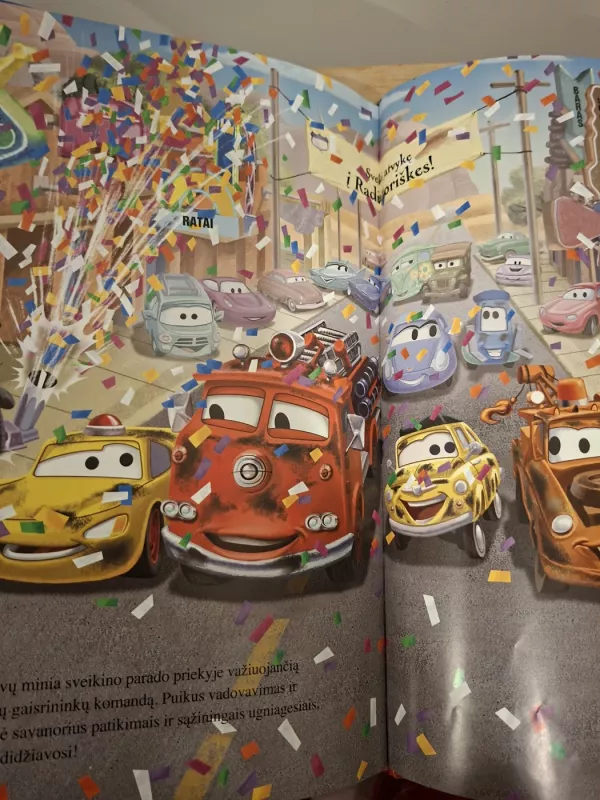 RATAI. Redo gaisrininko komanda - Walt Disney, knyga 5