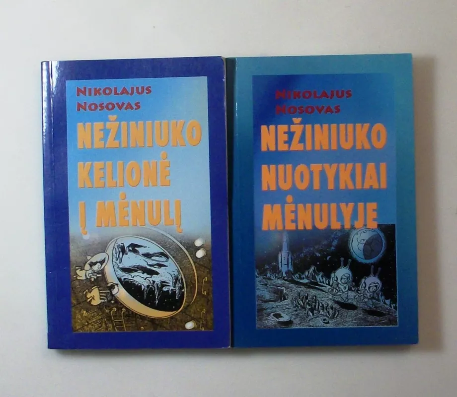 Nežiniuko kelionė į Mėnulį. Nežiniuko nuotykiai Mėnulyje - Nikolajus Nosovas, knyga 3