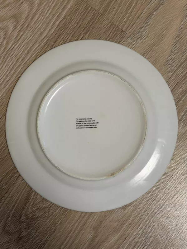 Dekoratyvinė kalėdinė lėkštė - , namai ir interjeras 4