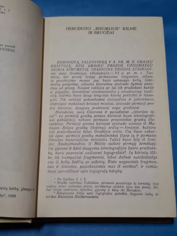 Herodotas: Istorija - Jonas Dumčius, knyga 3