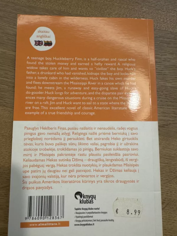 Heklberio Fino nuotykiai - Mark Twain, knyga 3