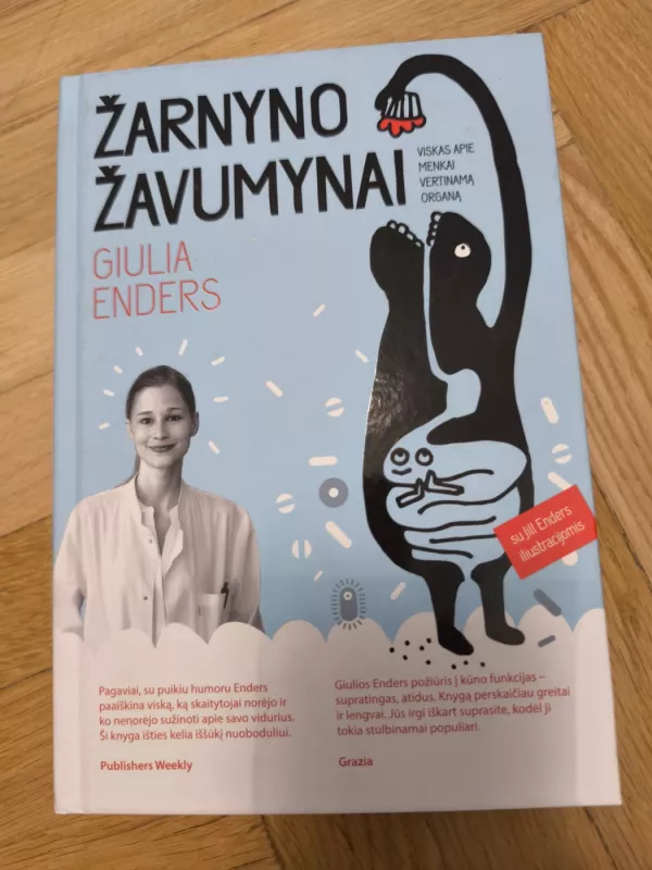 Žarnyno žavumynai - Giulia Enders, knyga 2