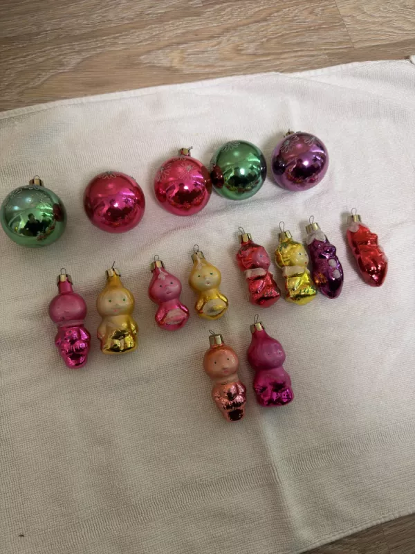 Ssrs eglutės žaisliukų rinkinys „Detskiy“, 1985 m. - , namai ir interjeras 4