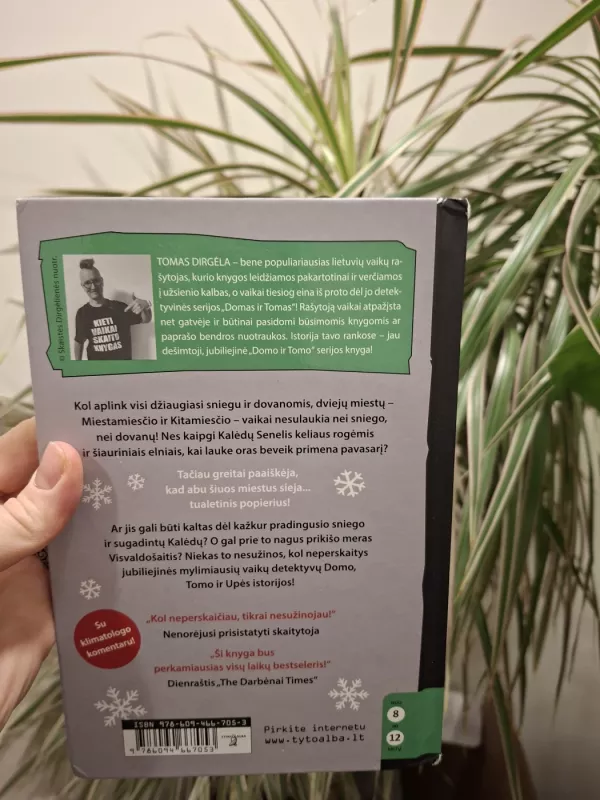 Domas ir Tomas. Dingusio sniego byla. 10 knyga - Tomas Dirgėla, knyga 3
