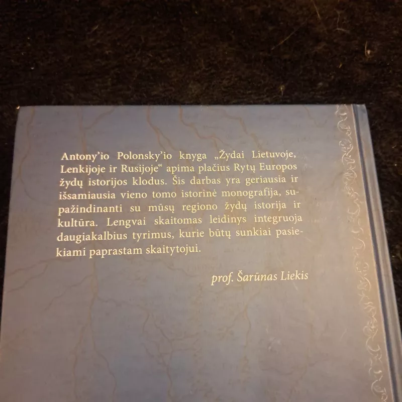 Žydai Lietuvoje, Lenkijoje ir Rusijoje - Antony Polonsky, knyga 3