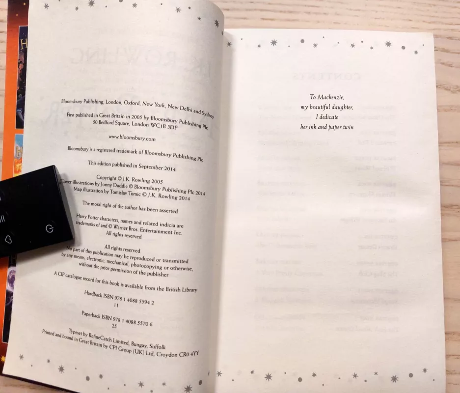 Harry Potter and the Half-Blood Prince - Rowling J. K., knyga 3