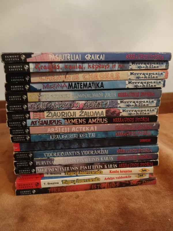 Atgrasus antrasis pasaulinis karas - Terry Deary, knyga 3