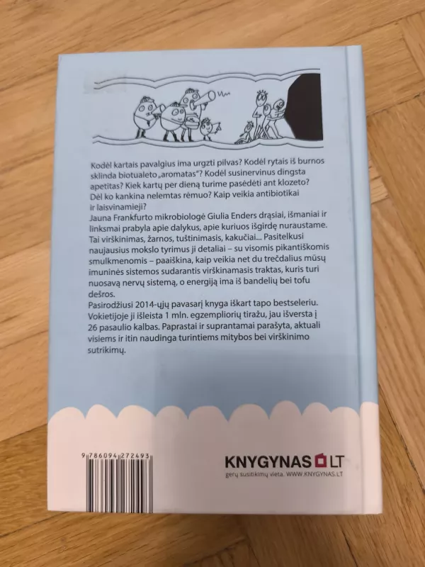 Žarnyno žavumynai - Giulia Enders, knyga 3