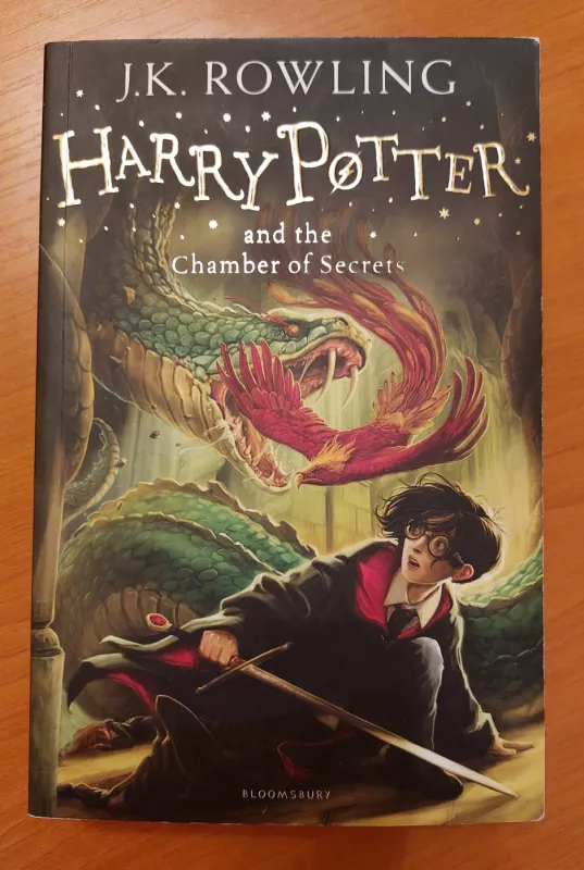 Harry Potter Collection 7 Books Bundle (Philosopher's Stone, Chamber of Secrets, Prisoner of Azkaban, Goblet of Fire, Order of the Phoenix, Half-Blood Prince, Deathly Hallows) - J.K. Rowling, knyga 6