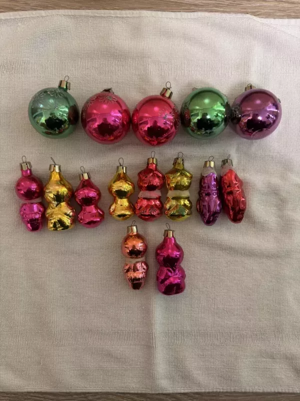 Ssrs eglutės žaisliukų rinkinys „Detskiy“, 1985 m. - , namai ir interjeras 5