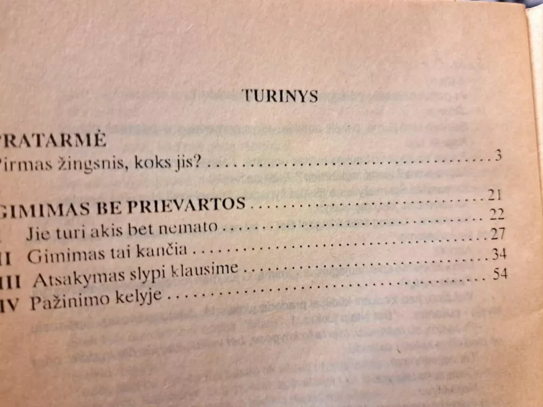 Gimimas be prievartos - F. Leboyer, knyga 3
