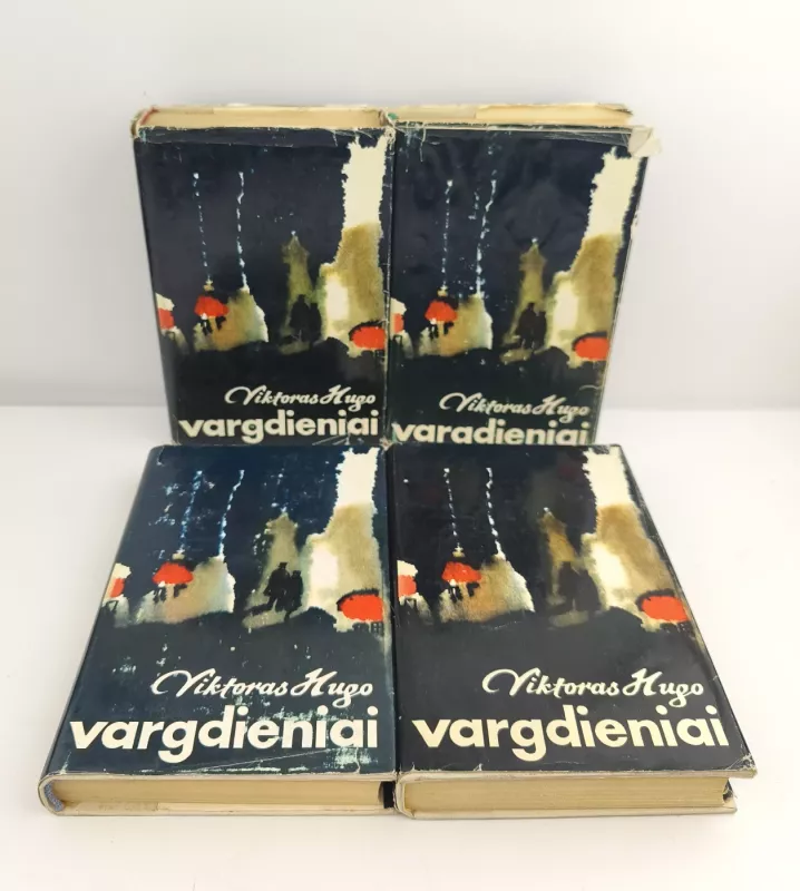 Knygų komplektas Vargdieniai I, II, III, IV 1972m. - Victor Hugo, knyga 2