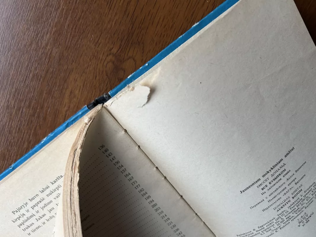 Aukštyn kojom - Donaldas Bisetas, knyga 5