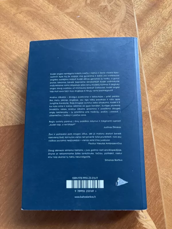 Anglija: Apie tuos žmones ir jų šalį - Andrius Užkalnis, knyga 3