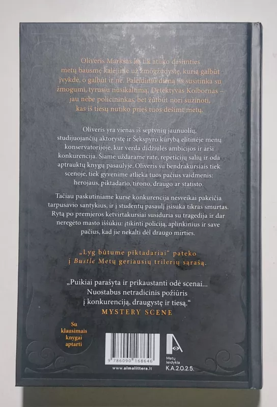 Lyg būtume piktadariai - M. L. Rio, knyga 3