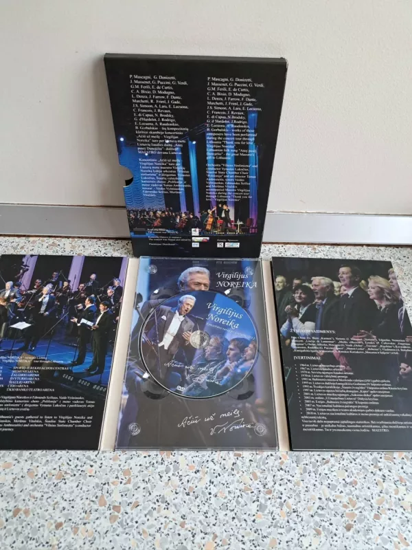 DVD Ačiū už meilę-Virgilijus Noreika - -, plokštelė 3