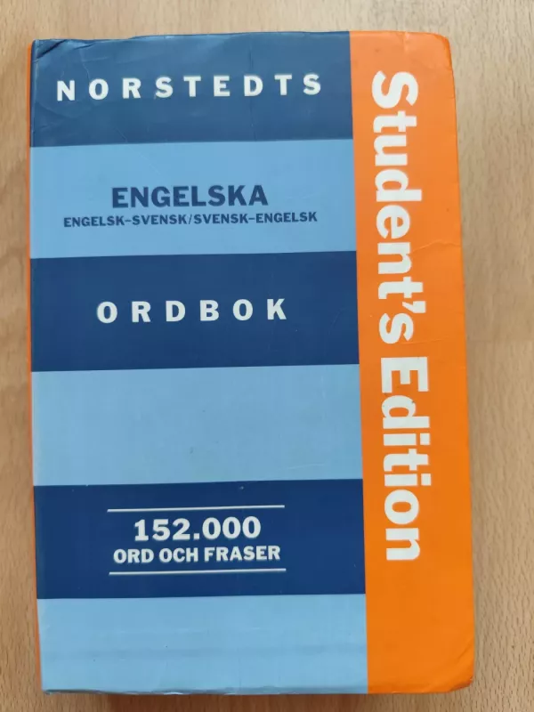 Anglų - Švedų // Švedų - Anglų kalbos žodynas - Inger Hesslin Rider, knyga 2