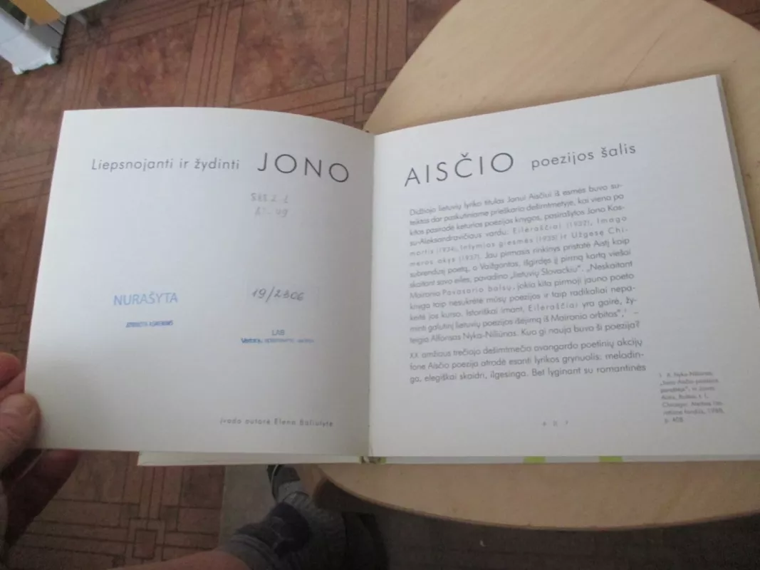 Užgesę chimeros akys - Jonas Aistis, knyga 6