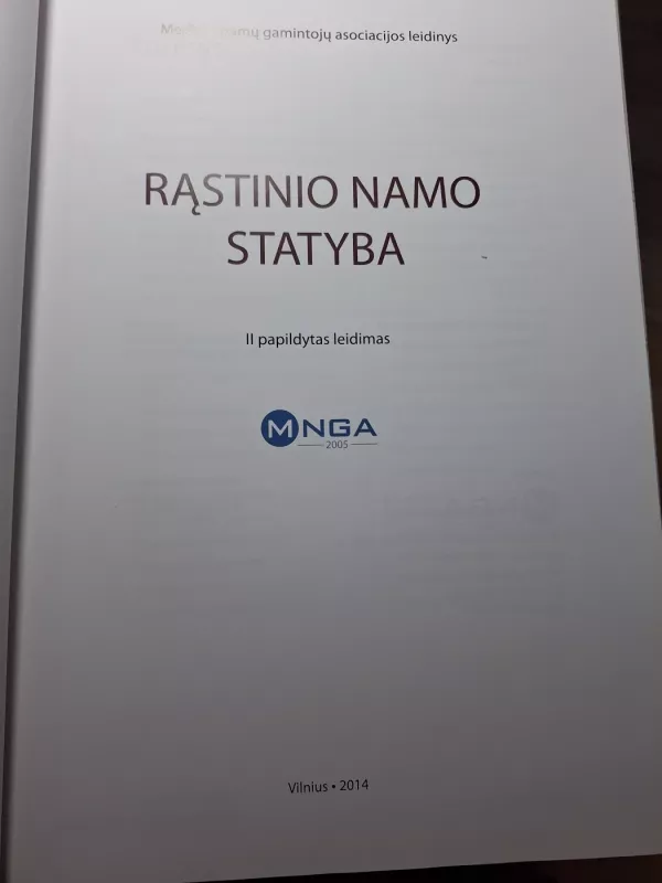 Rąstinio namo statyba - Autorių Kolektyvas, knyga 3