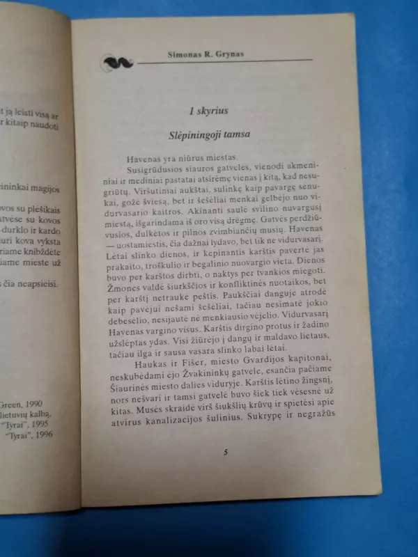 Haukas ir Fišer - Simonas R. Grynas, knyga 5