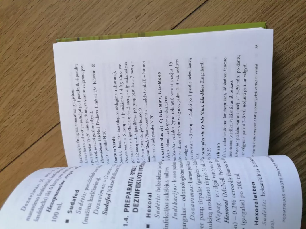 Pediatrijos vaistų žinynas ambulatorinėje praktikoje - Algimantas Raugalė, knyga 5