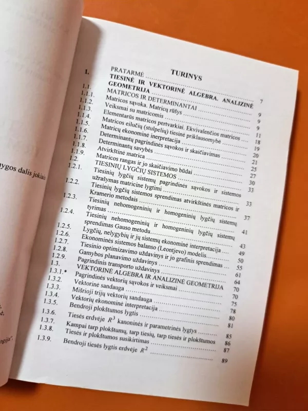 Tiesinė algebra ir matematinė analizė - S.Janušauskaitė ir kiti, knyga 3