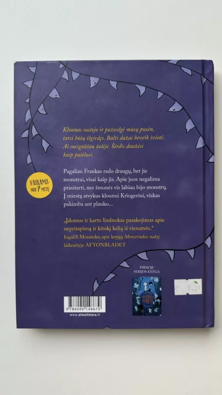 Monstriukas cirke - Mats Strandberg, knyga 3