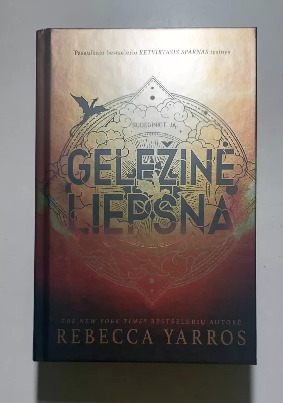 Geležinė liepsna - Rebecca Yarros, knyga 2