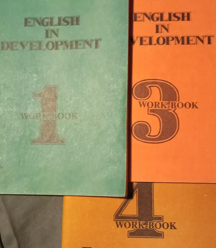 English in Development. Workbook 1 - Autorių Kolektyvas, knyga 3