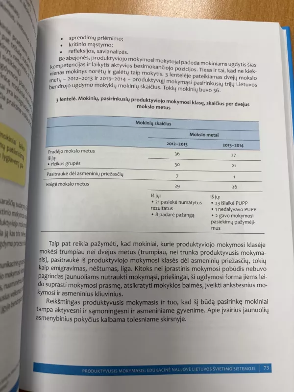 Produktyvusis mokymasis: edukacinė naujovė Lietuvos švietimo sistemoje - Autorių Kolektyvas, knyga 4