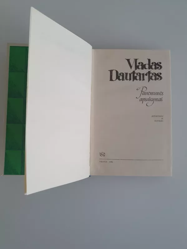 Panemunės apsakymai - Vladas Dautartas, knyga 3