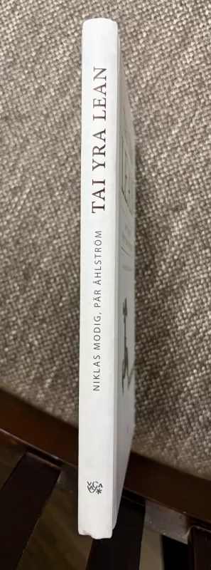 Tai yra LEAN. Kaip išvengti efektyvumo paradokso - Niklas Modig, knyga 6