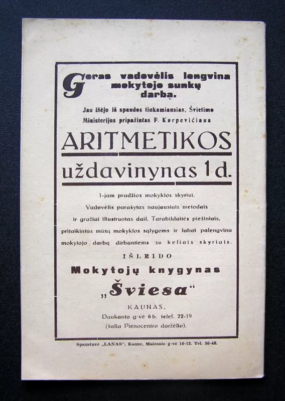 Mokykla ir visuomenė 1935 Nr.4-5 - Redaktorius: Kazys Klimavičius, knyga 4